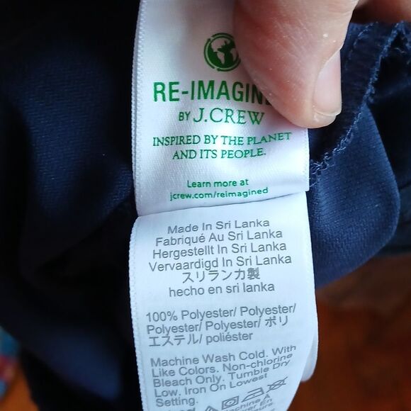 Nwt J.Crew Jamie pants navy sz.4 - Picture 7 of 7